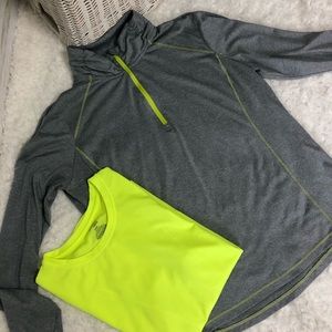 Danskin Now Pullover and Athletic Shirt Bundle